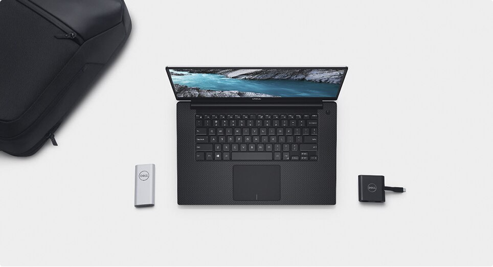 الملحقات الأساسية المحمولة للطراز XPS 15 الملحقات الأساسية المحمولة للطراز XPS 15