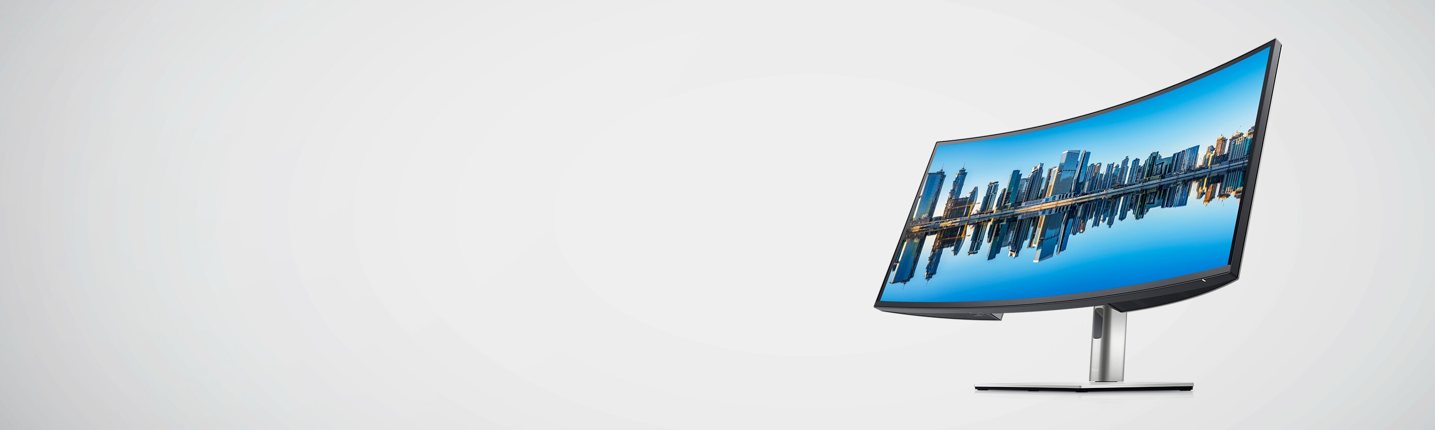 Monitor Curvo Dell para negócios