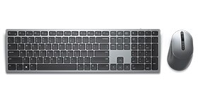 Teclado e Rato Sem Fios Dell Premier para Múltiplos Dispositivos — KM7321W Teclado e Rato Sem Fios Dell Premier para Múltiplos Dispositivos — KM7321W