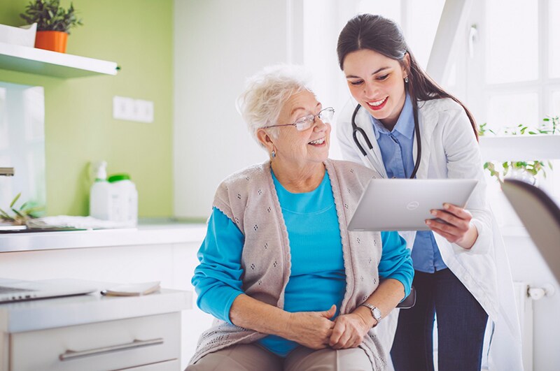 Doctor Consulting with her Patient