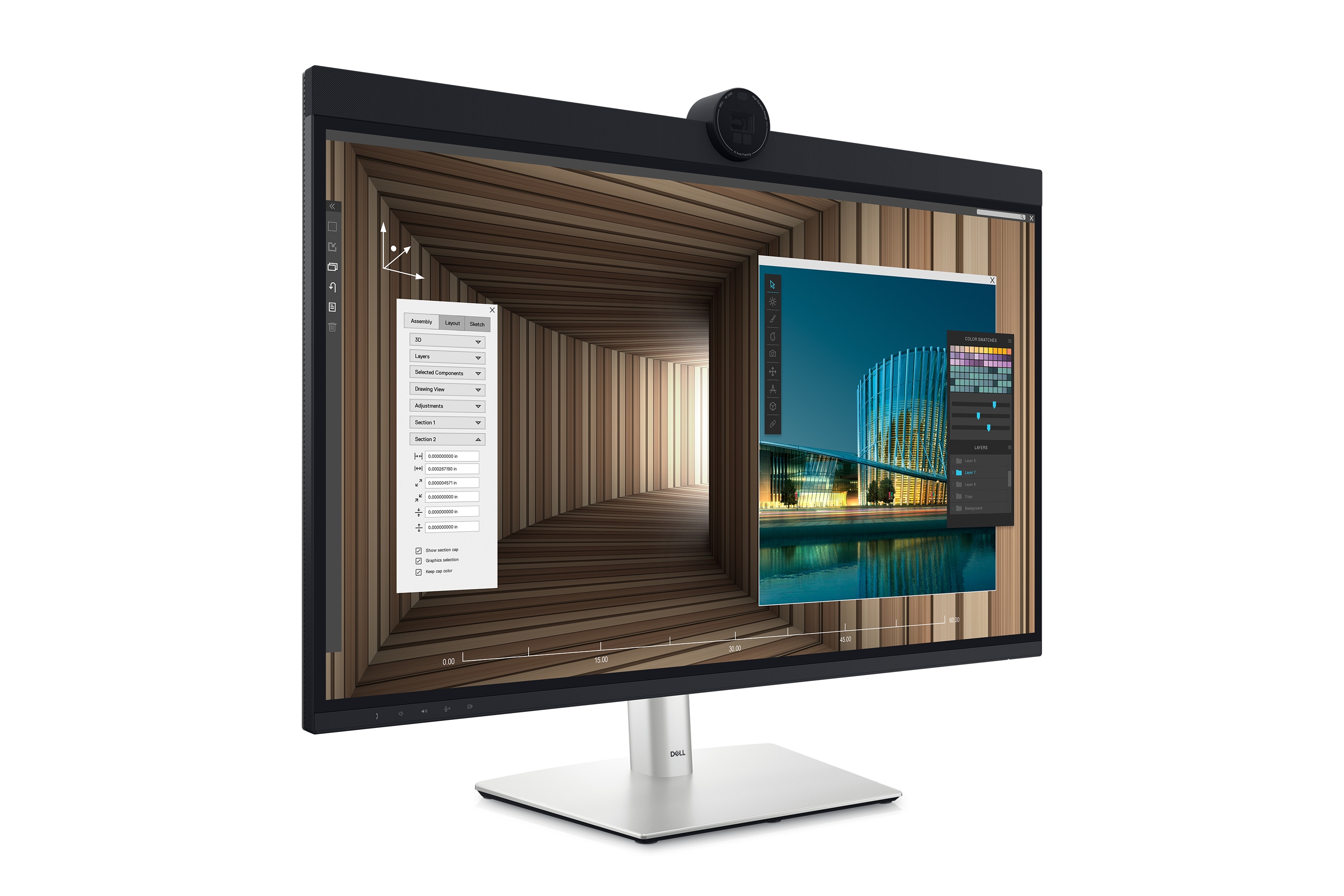 Dell UltraSharp 32 Inch 6K Monitor U3224KB - Computer Monitors