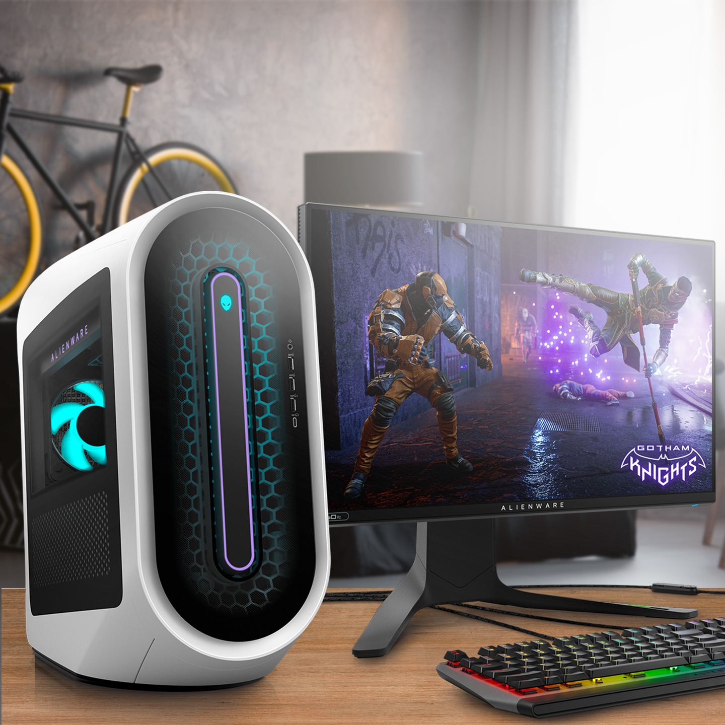 Alienware Desktop Franchise Page PDP - Desktop Slice - LL
