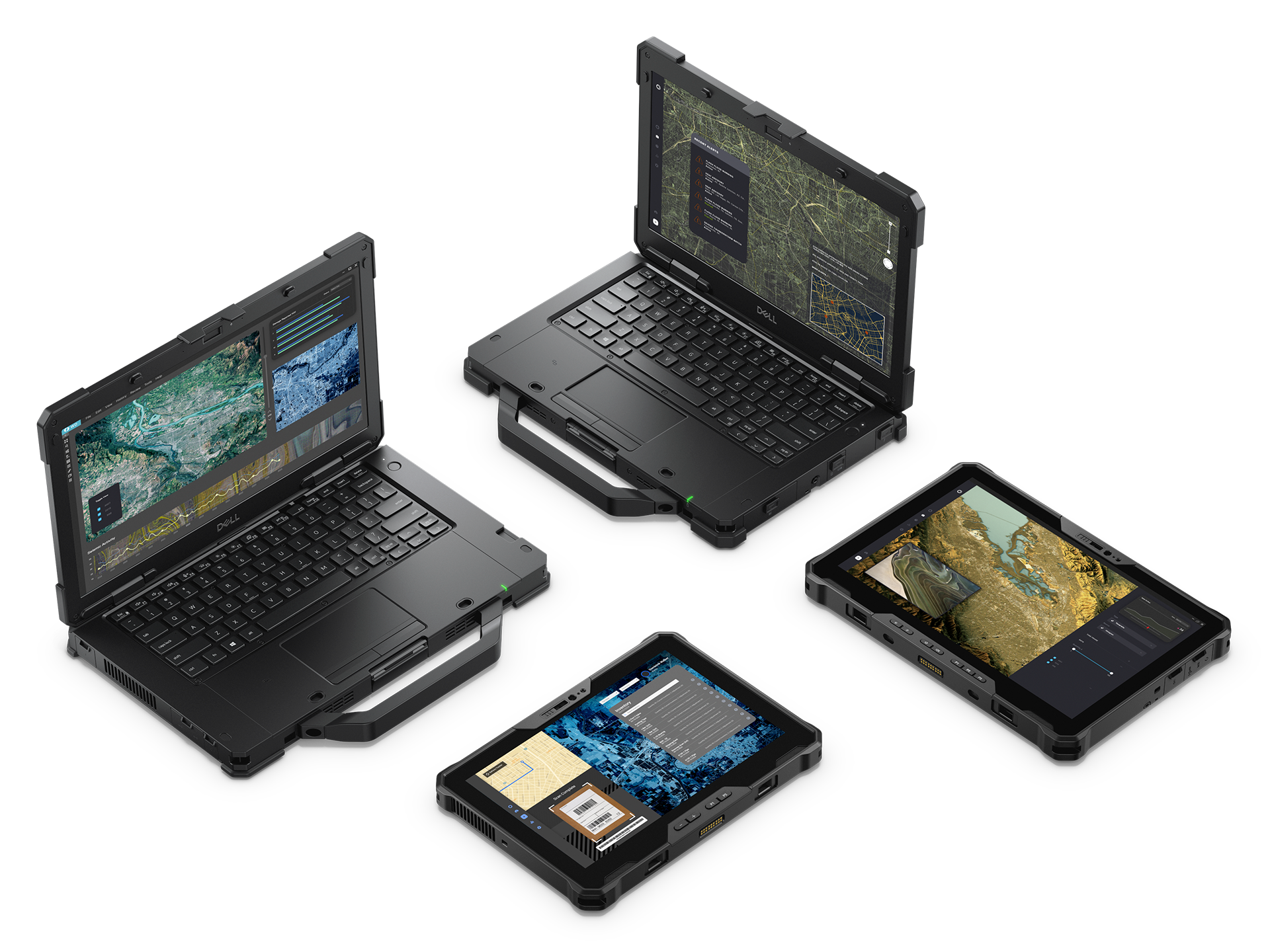Notebook touch e tablet Rugged Latitude serie 5000/7000