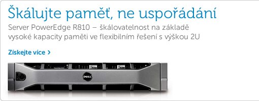 Škálujte paměť, ne uspořádání Škálujte paměť, ne uspořádání