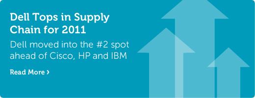 Dell Rank #2 in Supply Chain