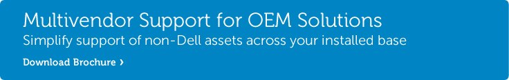 Multivendor Support for OEM Solutions