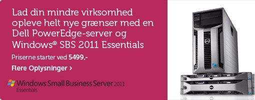 Første serverløsning Første serverløsning