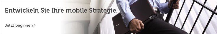 Entwickeln Sie Ihre mobile Strategie. 