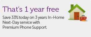 That's 1 year free That's 1 year free