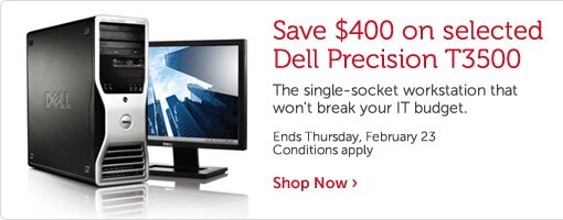 Dell Precision T3500 business workstations Dell Precision T3500 business workstations
