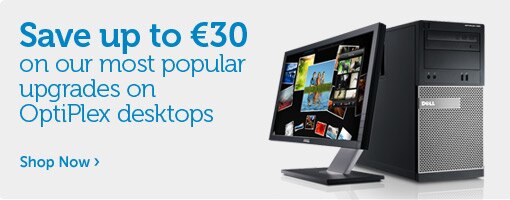 Upgrade your system for less! Save on most popular upgrades on OptiPlex desktops. Upgrade your system for less! Save on most popular upgrades on OptiPlex desktops.