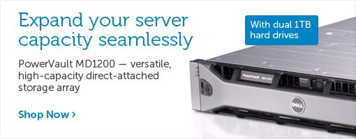 PowerVault MD1200 storage array PowerVault MD1200 storage array