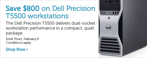 Dell Precision T5500 business workstations Dell Precision T5500 business workstations