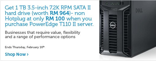 PowerEdge T110 II PowerEdge T110 II