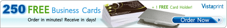 250 FREE Business Cards 250 FREE Business Cards
