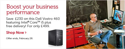 Dell Vostro 460 desktop deal. Buy Now