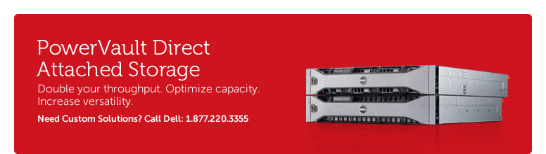 PowerVault Direct Attached Storage