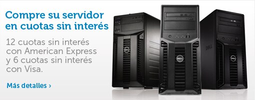Compre su servidor en cuotas sin interés. Haga crecer su negocio.