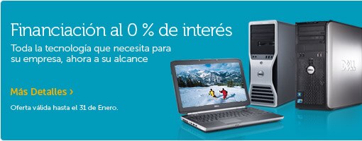 0% de interés financiamiento ahora en toda la tecnología que necesita para su empresa. Infórmese Aquí. 
