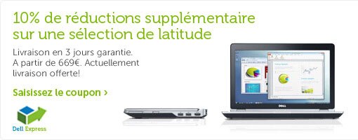 Offre sur nos portables Latitude