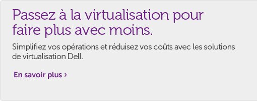 Infastructure de virtualisation Infastructure de virtualisation