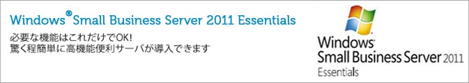 SBS 2011 Essentials ソリューション