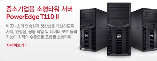 PowerEdge T110 ll 서버