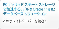 PCIe ソリッド ステート ストレージで加速する、デル＆Oracle 11g R2データベース ソリューション
