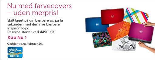 Farvecovers – uden merpris!