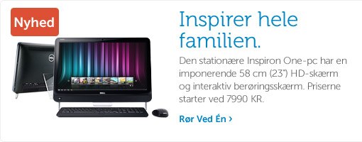 NYHED! Inspiron One 23 NYHED! Inspiron One 23