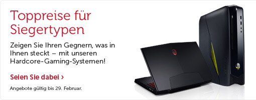 Dell Gaming Notebooks und Desktops