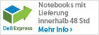 Dell Express Notebooks mit Lieferung innerhalb 48 Std