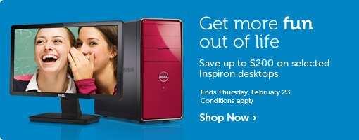 Inspiron desktops
