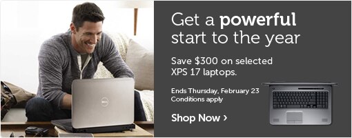 XPS 17 laptop