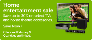 Home entertainment sale