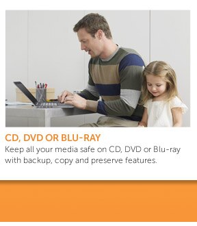 CD, DVD or BLUE RAY