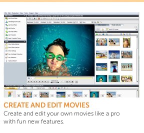 create and edit movies