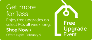 Free Upgrade Event