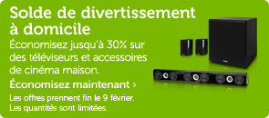 Solde de divertissement à domicile