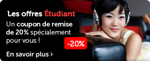Bon plan étudiant