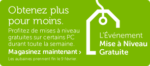 L'Événement Mise à Niveau Gratuite