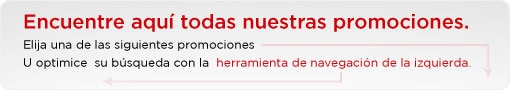Promociones especiales