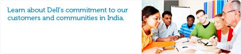 Learn about Dell's commitment to our customers and communities in India.