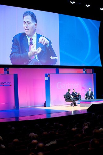 Michael Dell at Gartner Symposium, 2010