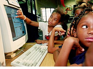 Programs such as Tech Tots help organizations use technology to benefit others.