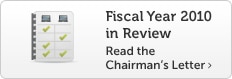 Fiscal Year 2010 - Year in Review