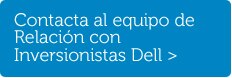 Contacto con Dell Investor Relations