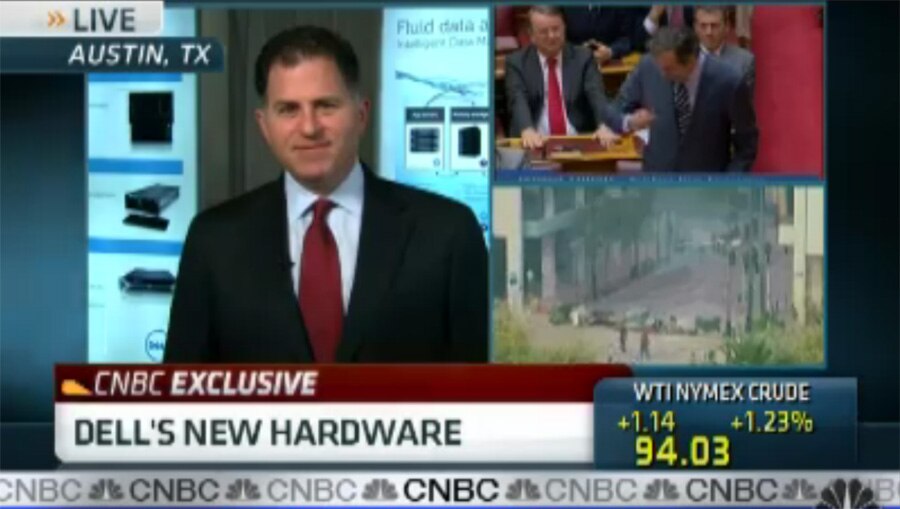 Michael Dell talks strategy on CNBC