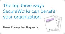 The top three ways SecureWorks can benefit your organization.