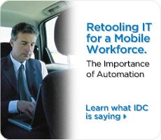 Retooling IT for a Mobile Workforce. The importance of Automation. Learn what IDC is saying.